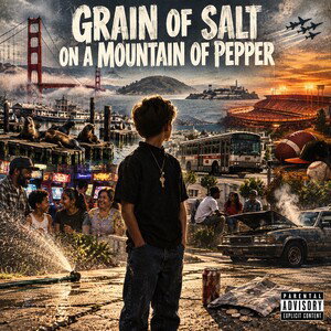 A grain of salt on a mountain of pepper.