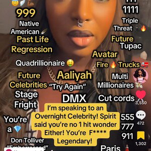  Aaliyah she's sending me signs to expose these b