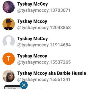 Tyshay Mccoy aka Barbie Hussle October 2026