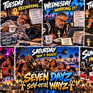 SEVEN DAYZ, seV-eral WAYZ! 😂🔥 | Same Week, Different Playz | SwavyJavyMusic