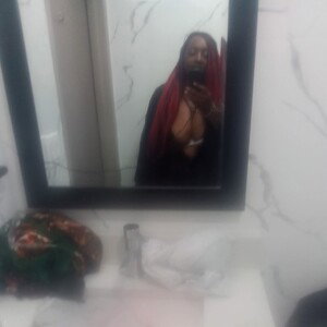 what she didn't have on