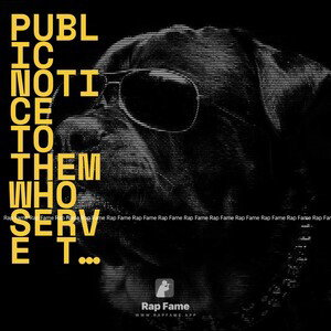 public notice to them who serve themselves