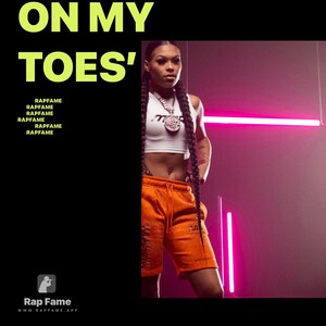 on my toes’