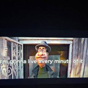 cartoon characters telling us smth