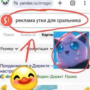 выкончался на утку-сральнютку 😊