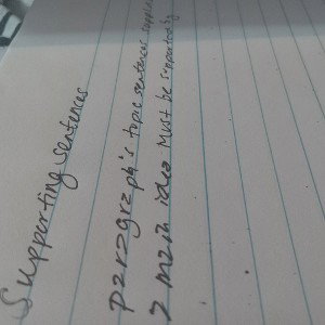  sentences makes paragraphs