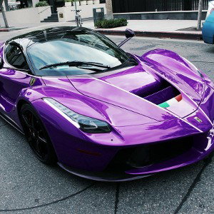 💜 purple ferrari 💜