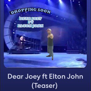 Chedda B - Dear Joey ft Elton John (Teaser)