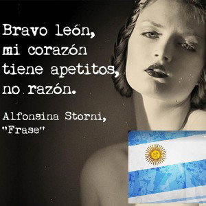 Alfonsina Storni y Julieta Parra me murmuran las barras