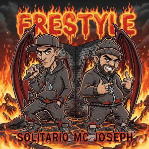 solitario y MC Joseph haciendo un freestyle de un solo tirón