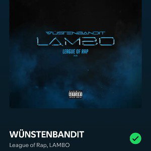 LAMBO - WÜSTENBANDIT