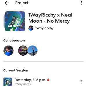 1WayRicchy - 1WayRicchy x Neal Moon - No Mercy