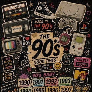 Dial tone days - Born in the 90s