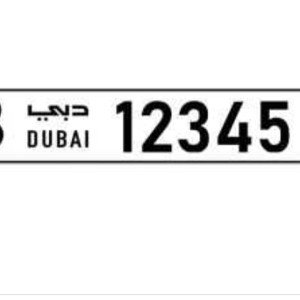 Plate number 
