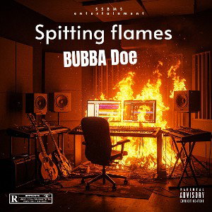 Spitting flames 