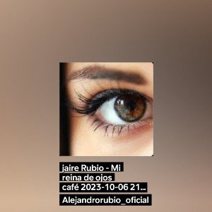 Mi reina de ojos café 