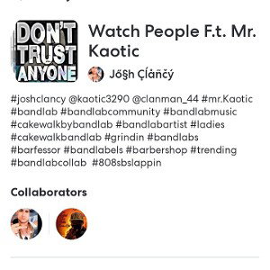 Jő§h Çĺåñčý - Watch People F.t. Mr. Kaotic