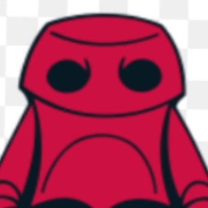 scary red man 