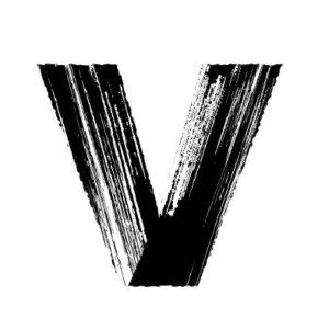 “V”