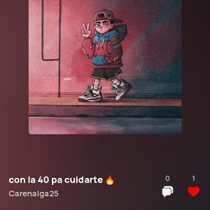 con la 40 pa cuidarte 🔥
