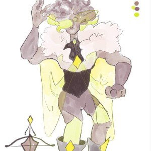 the fusion of 2 gems (Sodalite 
