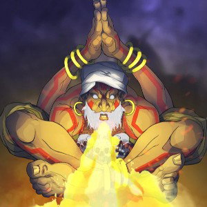 Yoga flames