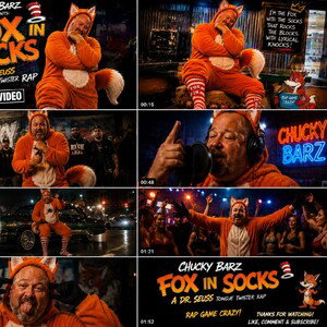 fox 🦊 in socks remix 