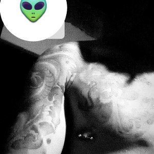 toda linda tira selfe no espelho 