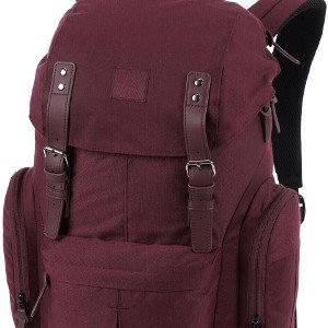 Dunkelroter Rucksack