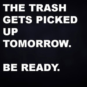 trash