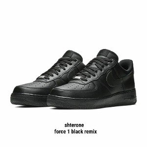 force 1 black remiх