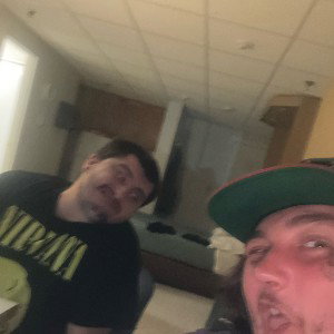 high as fuck with the black bear
