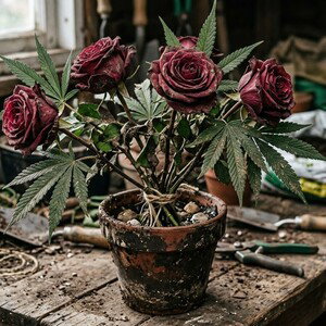 roses smell like weed