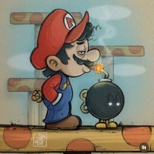 blowing bombs 