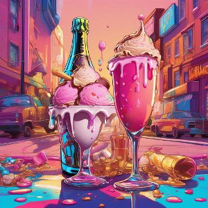 Ice-Cream-Champagne
