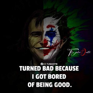 Being Good Is Boring~by Trailerparkunderdogg 