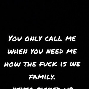 You dont know
