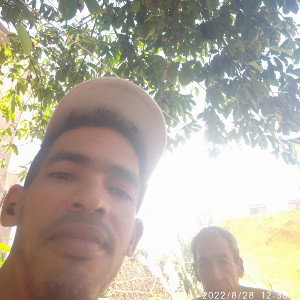 aquí con el puro