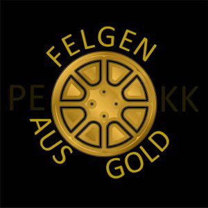 PEAAKK - FELGEN AUS GOLD