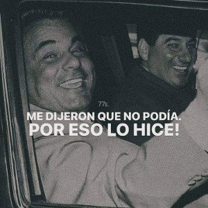 por eso lo hice! 
