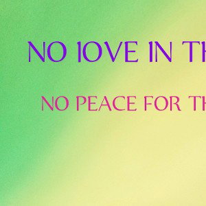 No pain