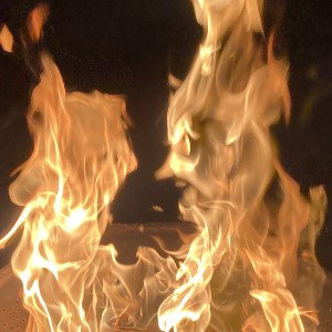 See the fire