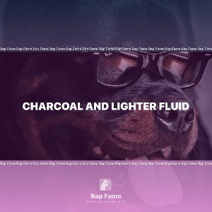 charcoal and lighter fluid 