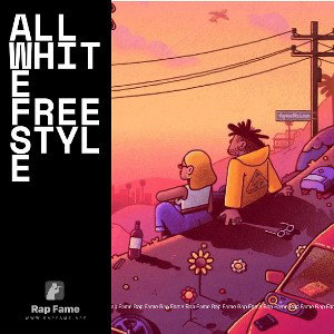 All white freestyle 