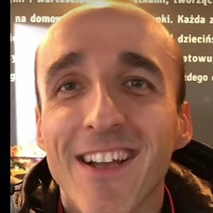 zdenerwowany pan Robert Kubica 