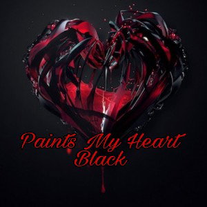 paints my heart black
