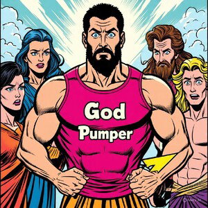 Zeus trägt muscle shirts