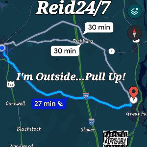I'm Outside...Pull Up!