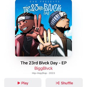 BIGGBLVCK - Crosses