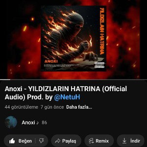 Anoxi - YILDIZLARIN HATRINA